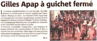 23 Octobre 2009 - Concert Gilles Apap